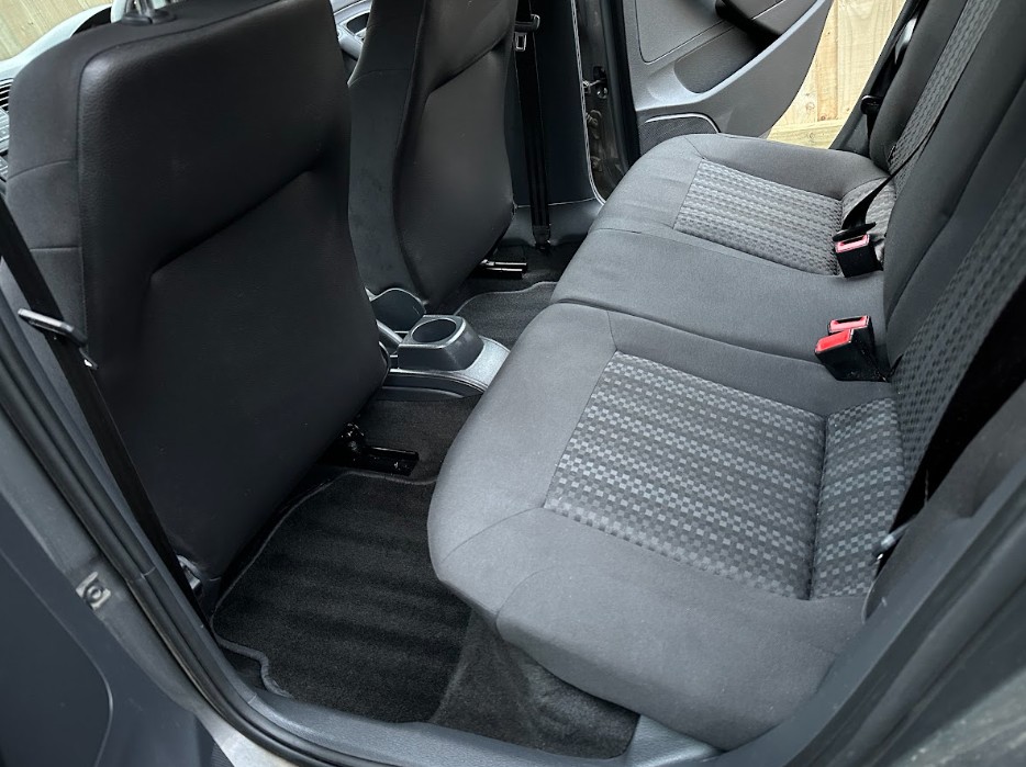 After — Interior Detail — Rear seats and carpets deep cleaned and pet hair removed