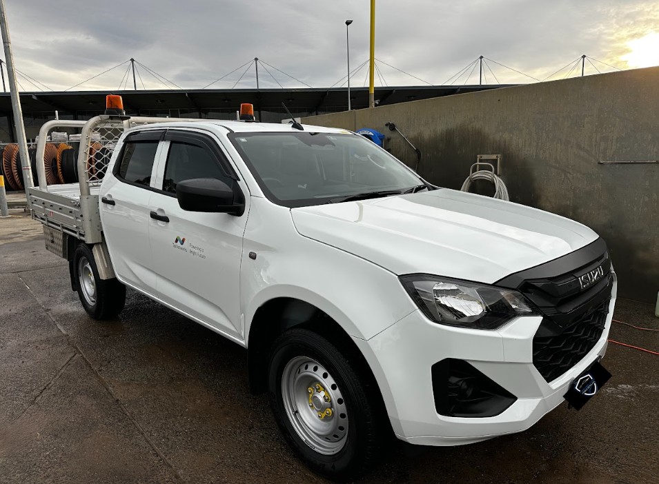 Before — Fleet Detailing — Fleet ute and 4WD detailed on site