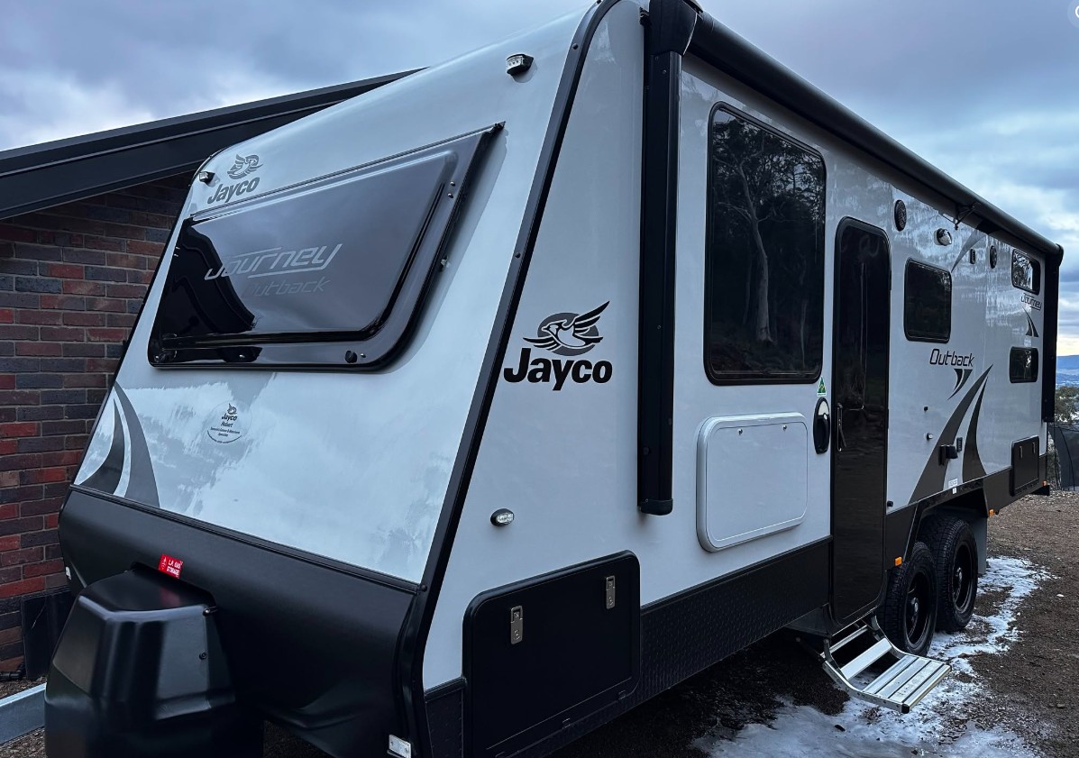 Caravan detailing — Tas Deluxe Mobile Detailing Hobart