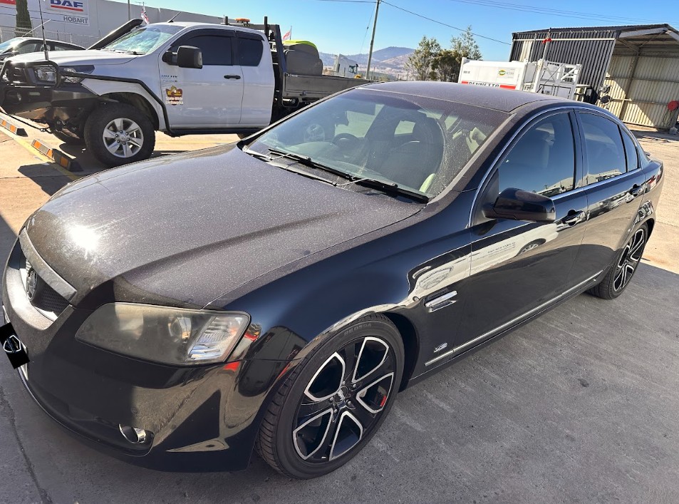 Before — Cut & Polish / Paint Enhancement — Holden Commodore cut and polished to a mirror finish